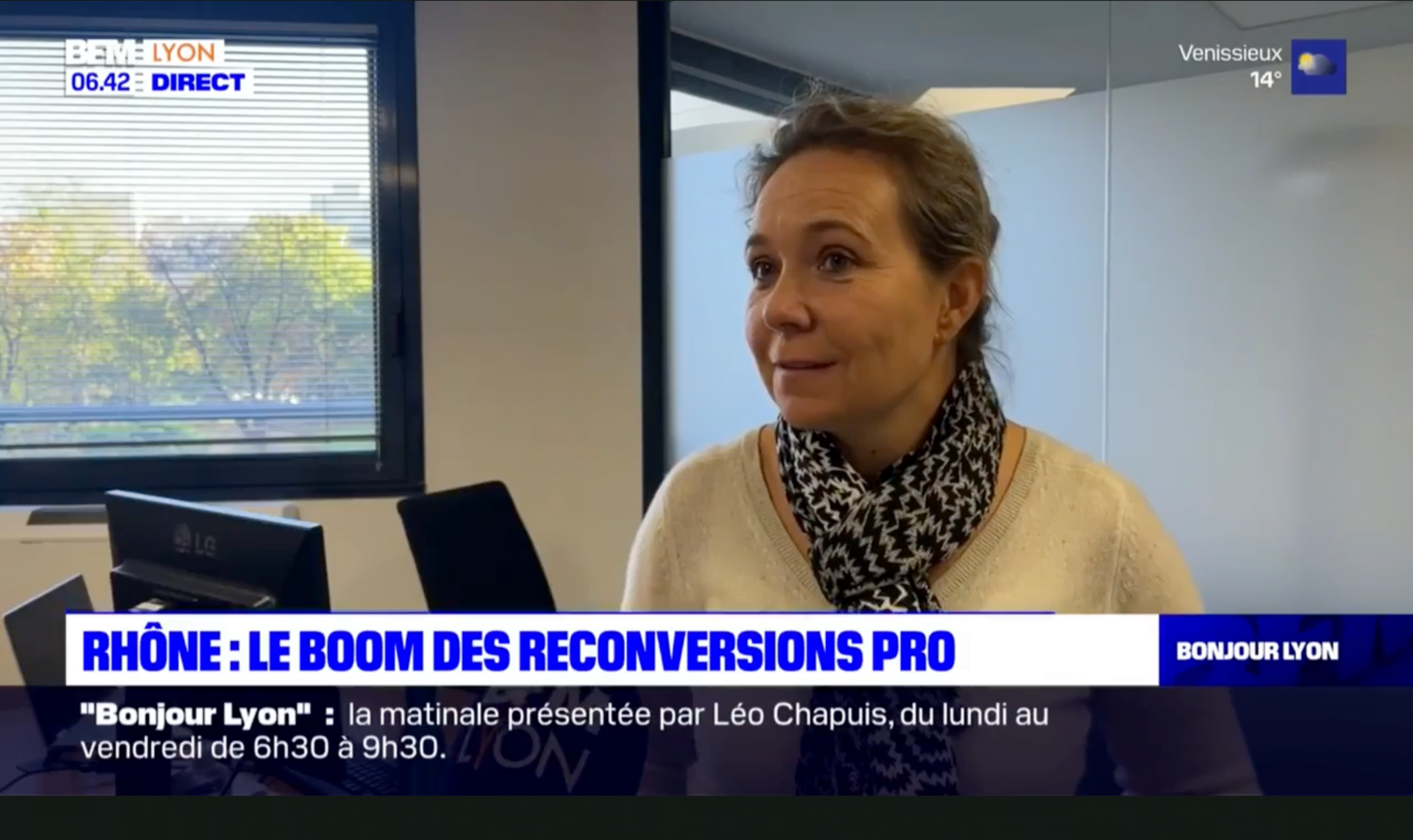Bilan de Compétences - Florence Vial - CIBC Rhône - BFM LYON