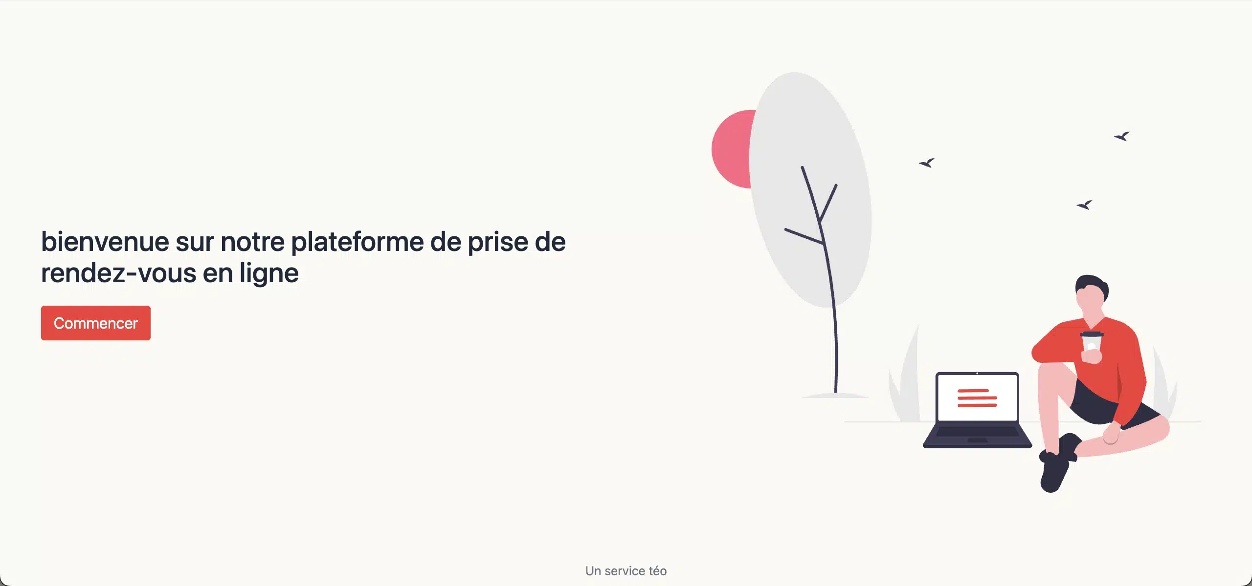 plateforme de prise de rendez-vous en ligne avec le CIBC