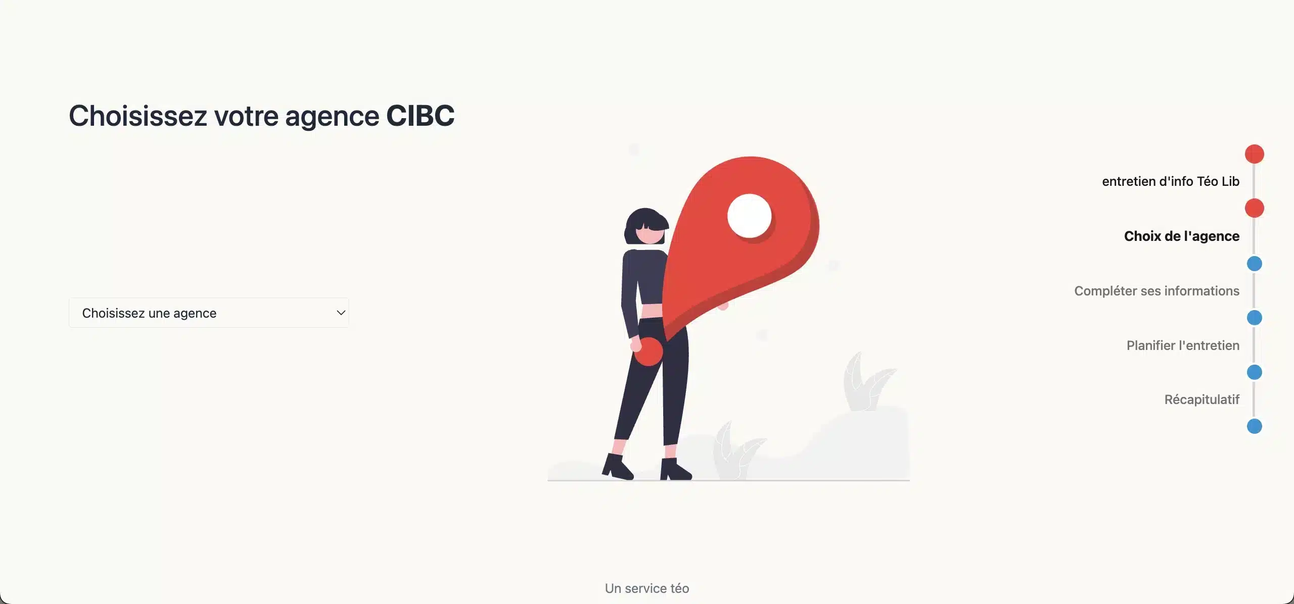 CIBC Drôme-Ardèche - Rendez-vous en ligne 3 choisir votre agence CIBC