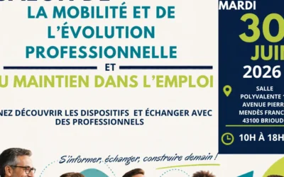 Salon de la Mobilité et de l&rsquo;Évolution Professionnelle et du Maintien dans l&rsquo;Emploi – Brioude, 30 juin 2026